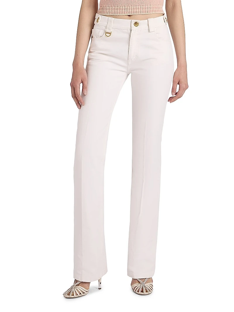 High-Rise Slim Jeans