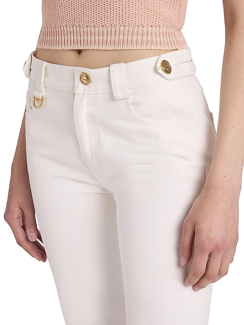 High-Rise Slim Jeans