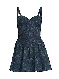 Flynn Fit & Flare Minidress