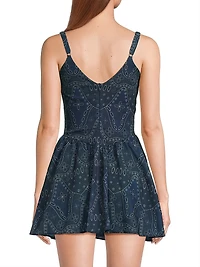 Flynn Fit & Flare Minidress