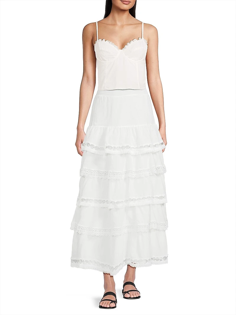 Josie Cotton & Lace Camisole