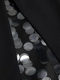 Noelia Peekaboo Crepe Miniskirt