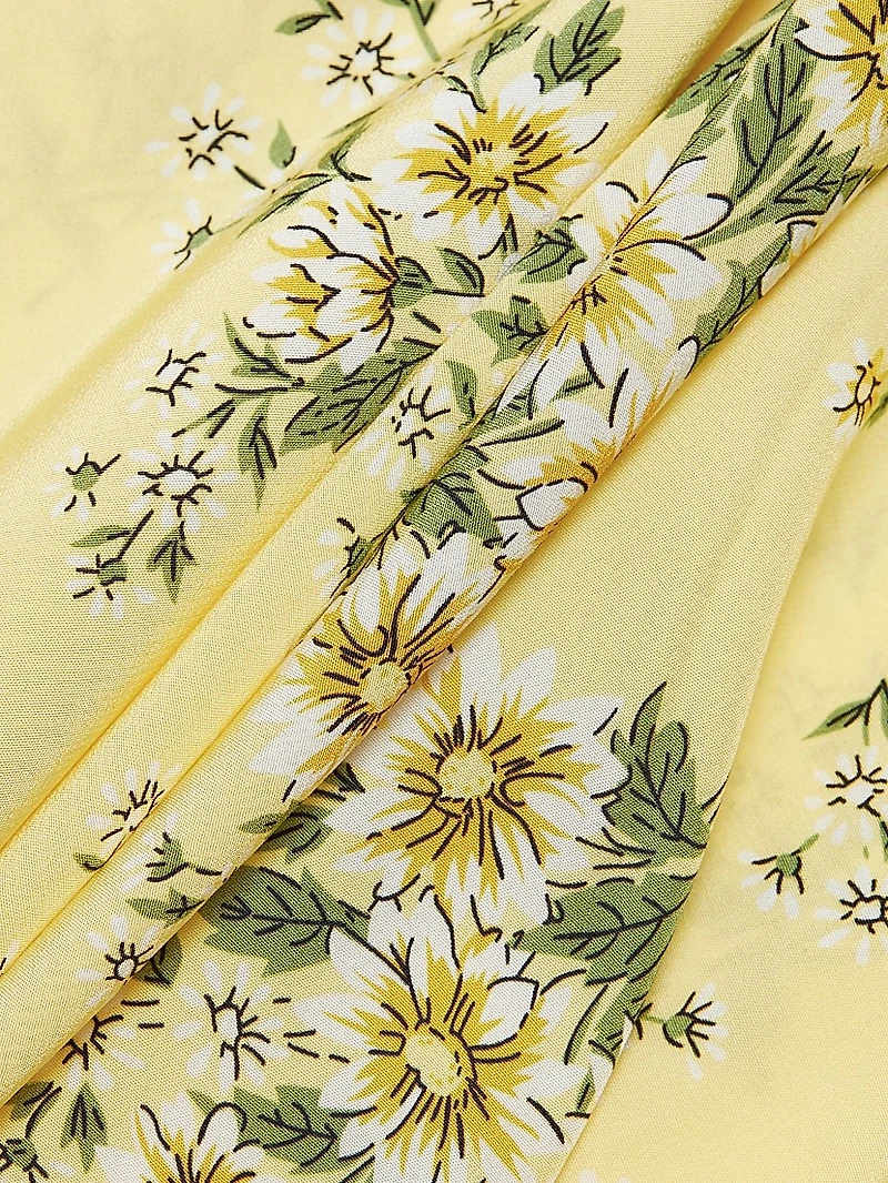 Floral Silk Halterneck Maxi Dress