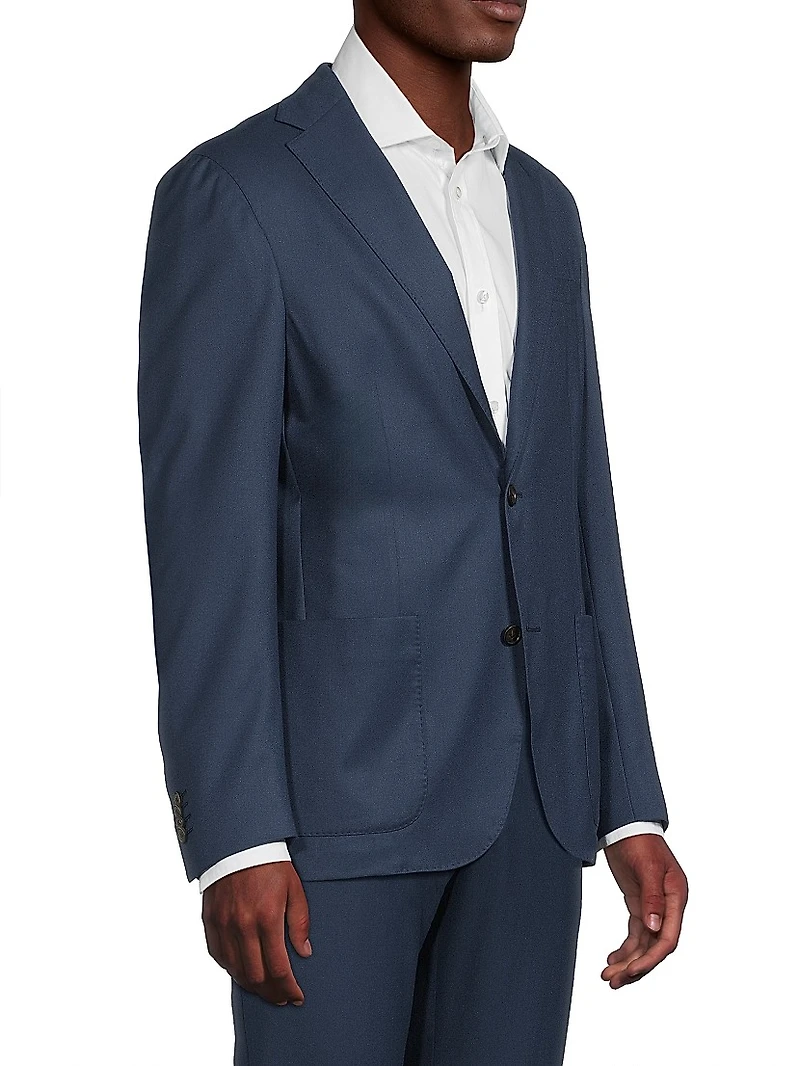 Lightweight Wool-Silk Jacket