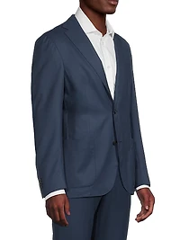 Lightweight Wool-Silk Jacket