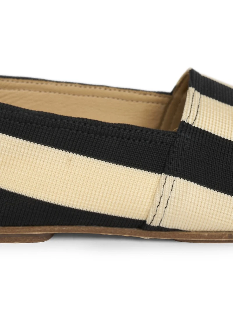 Carre Striped Loafers