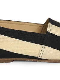 Carre Striped Loafers