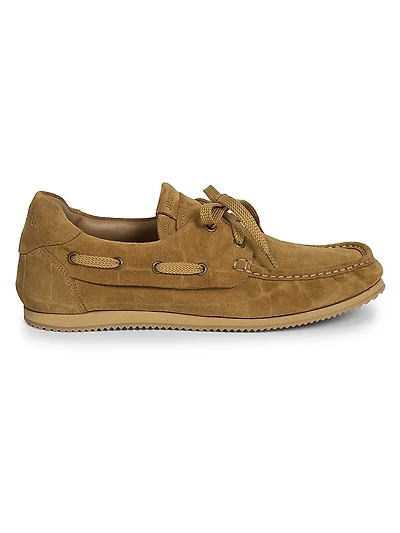 Les Batto Suede Boat Shoes