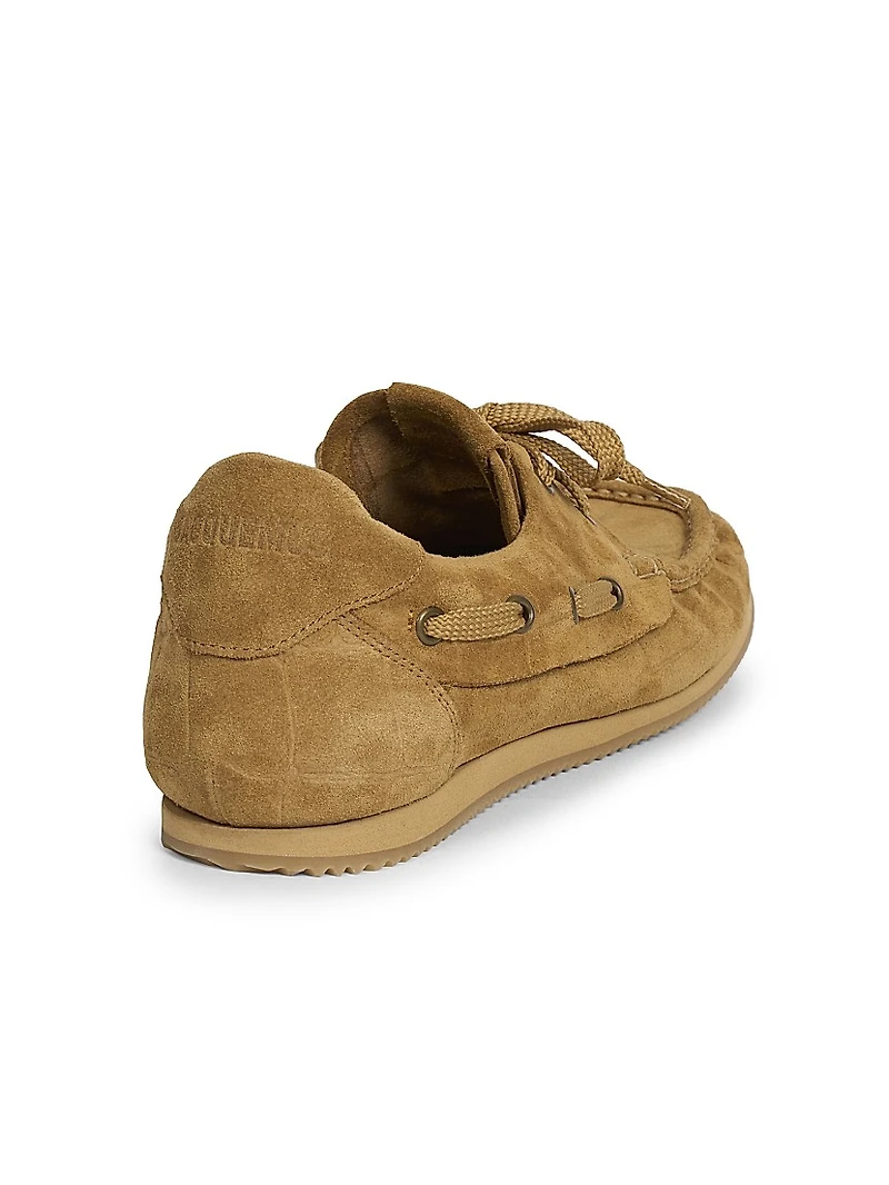 Les Batto Suede Boat Shoes