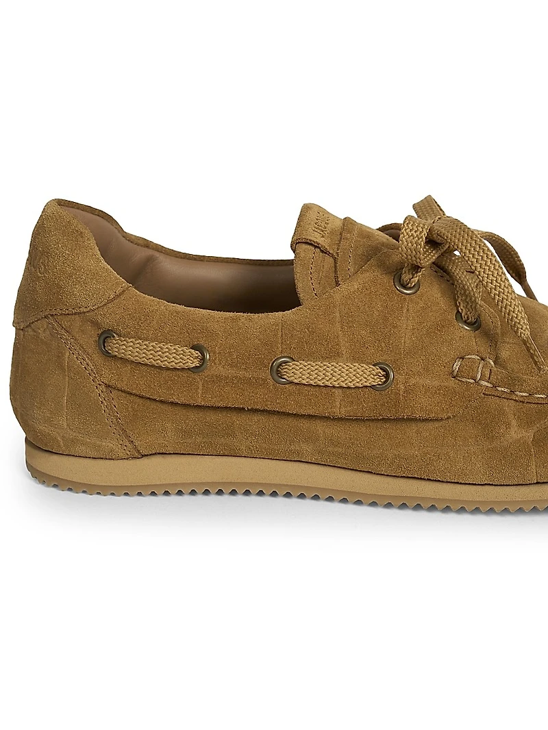 Les Batto Suede Boat Shoes