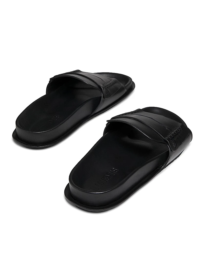 Leather Moccasin Sandals