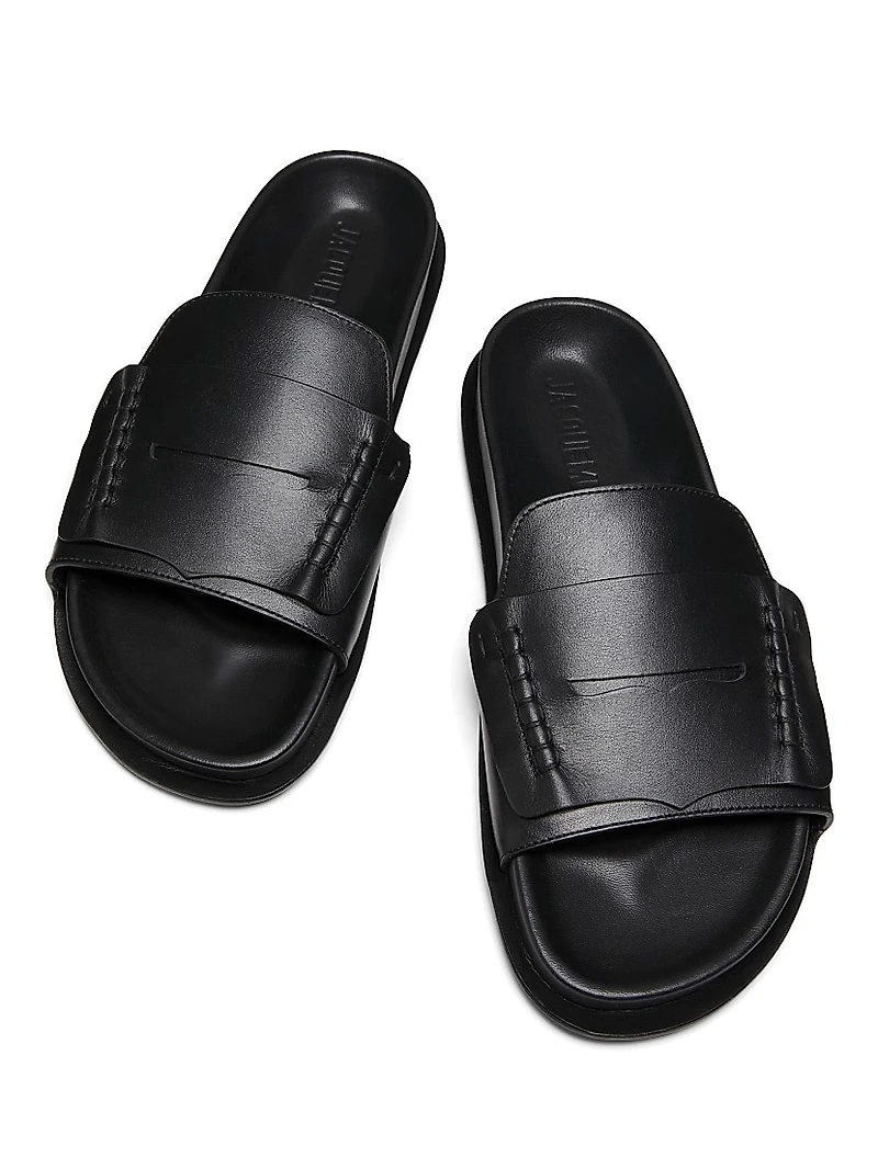 Leather Moccasin Sandals