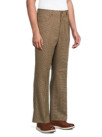 Valluco Glen Plaid Wool Trousers