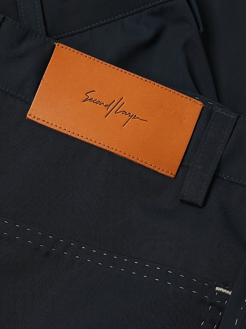 Angel Web Straight-Leg Pants