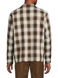 Zip-Up Relaxed Shirt