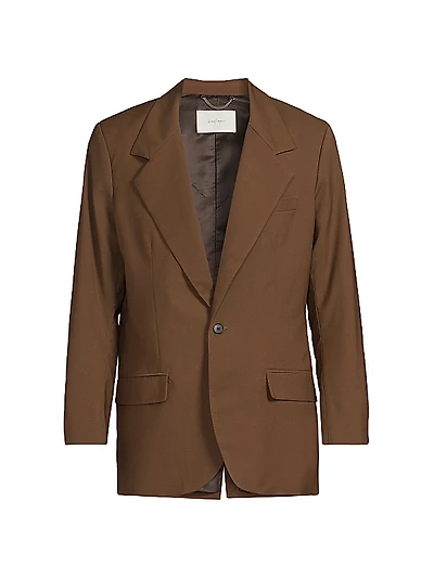Backseat Bingo Wool Blazer