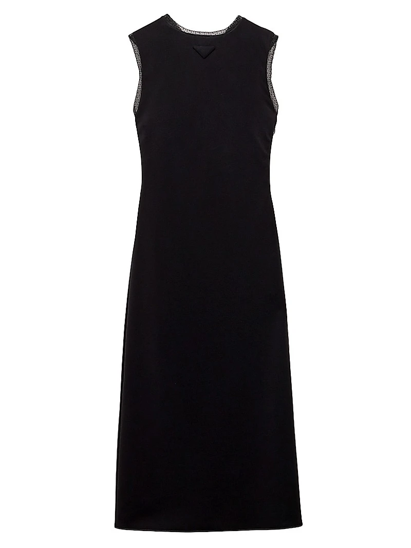 Interlock Crepe Dress