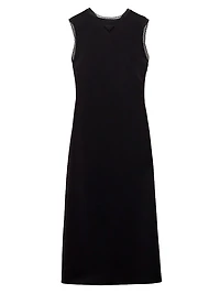 Interlock Crepe Dress