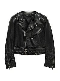Leather Biker Jacket