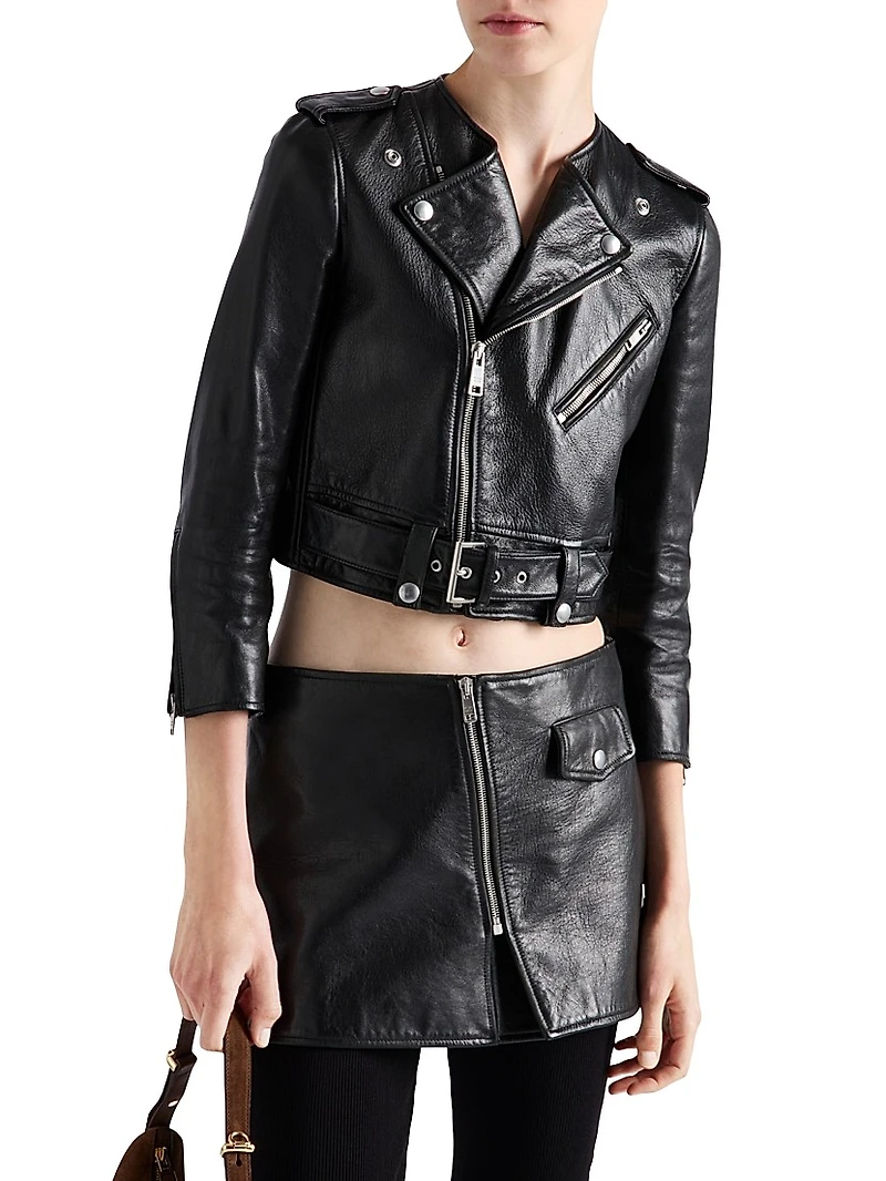 Leather Biker Jacket
