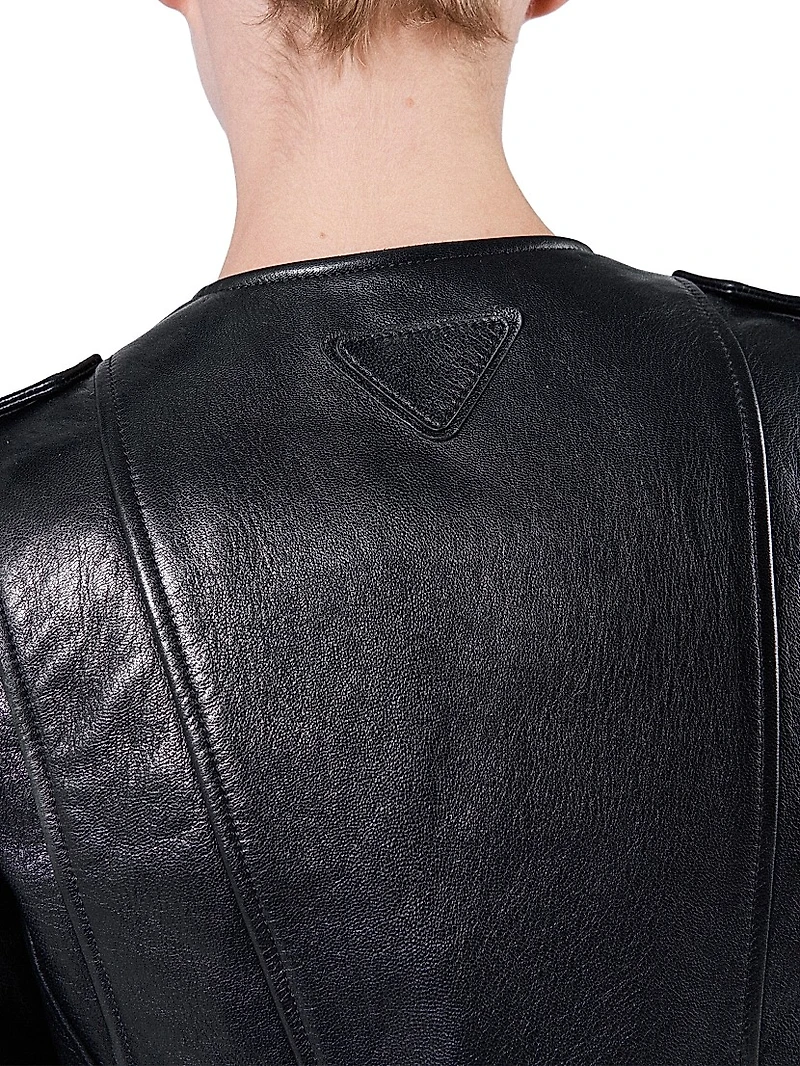 Leather Biker Jacket