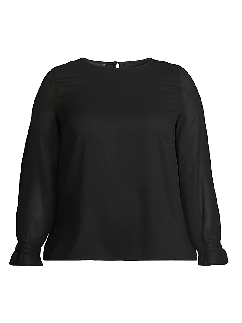 Crêpe De Chine Blouse