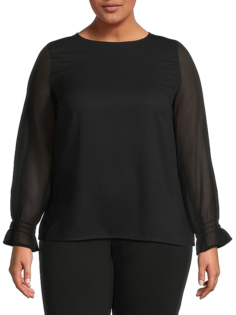 Crêpe De Chine Blouse