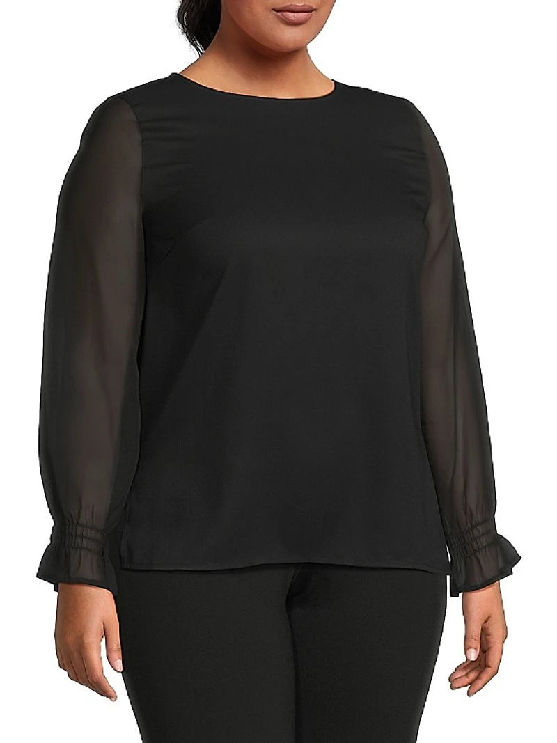 Crêpe De Chine Blouse