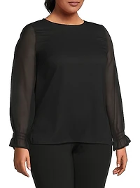 Crêpe De Chine Blouse