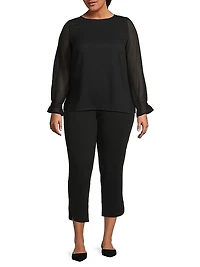 Crêpe De Chine Blouse