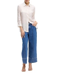 Hadley Paisley Silk-Blend Shirt