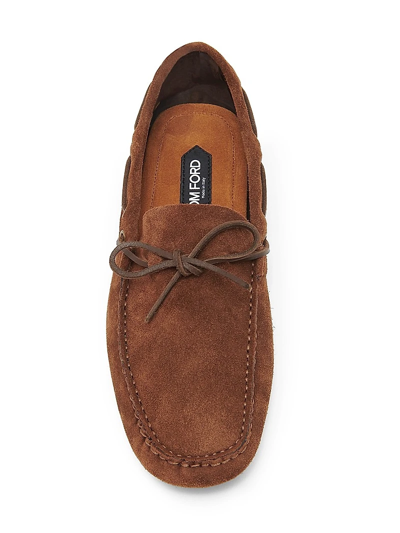 Rod Suede Driving Loafers