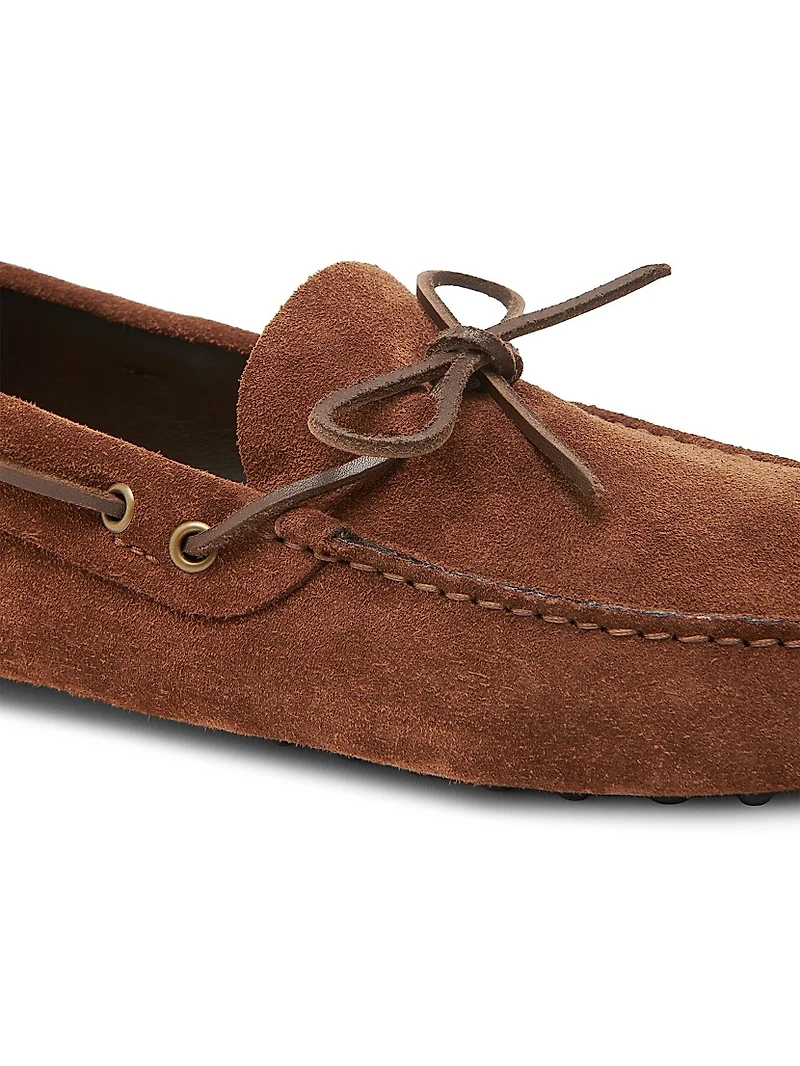 Rod Suede Driving Loafers