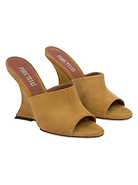 Nina Suede Mules