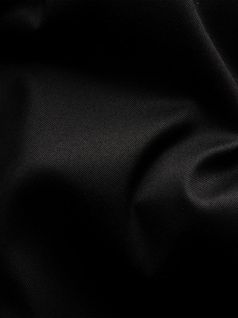 Slim-Fit Twill Fly Front Formal Shirt