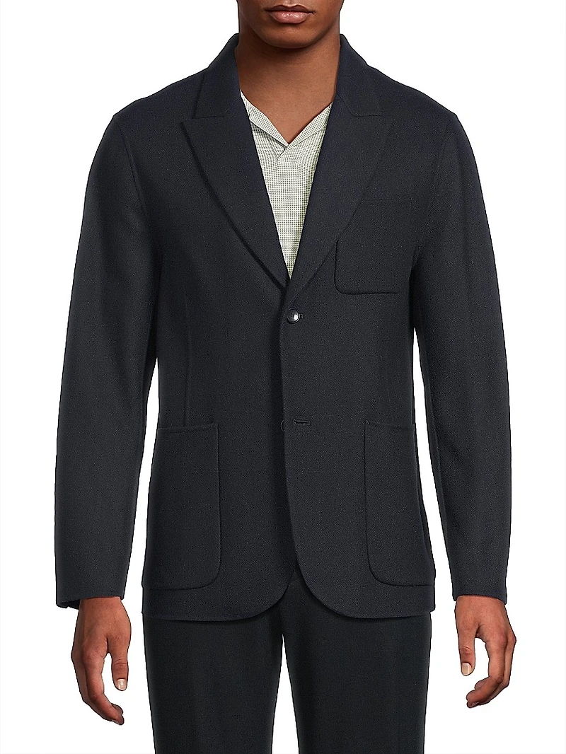 Splittable Wool Blazer