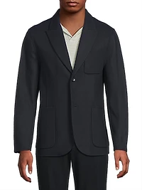 Splittable Wool Blazer