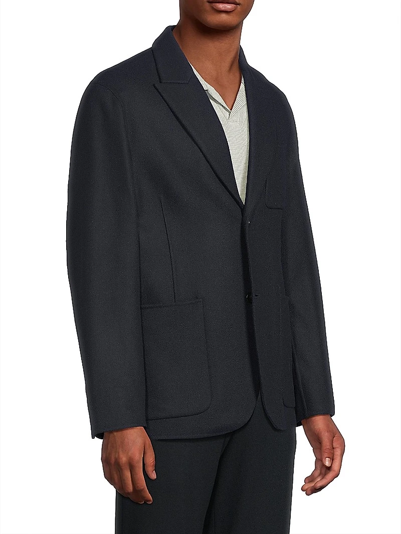 Splittable Wool Blazer