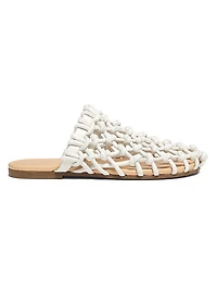 Nour Woven Knot Flat Sandals