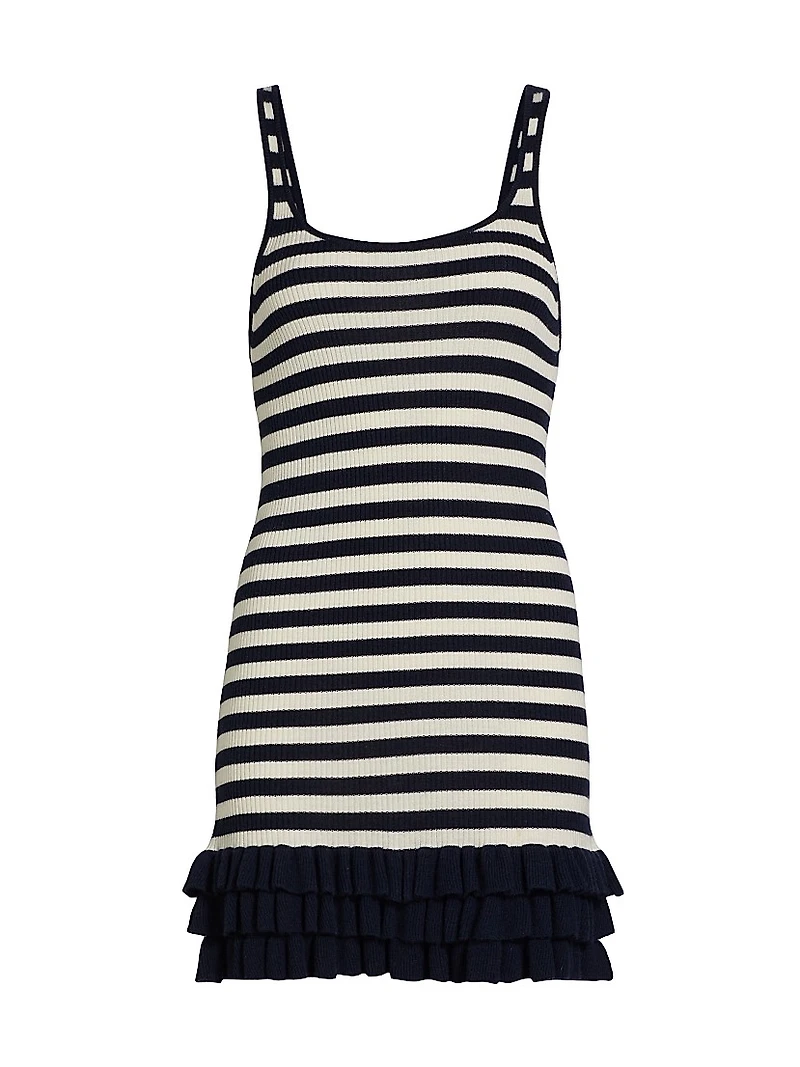 The Sutter Rib-Knit Tank Minidress