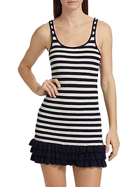 The Sutter Rib-Knit Tank Minidress