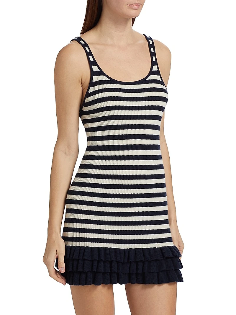 The Sutter Rib-Knit Tank Minidress
