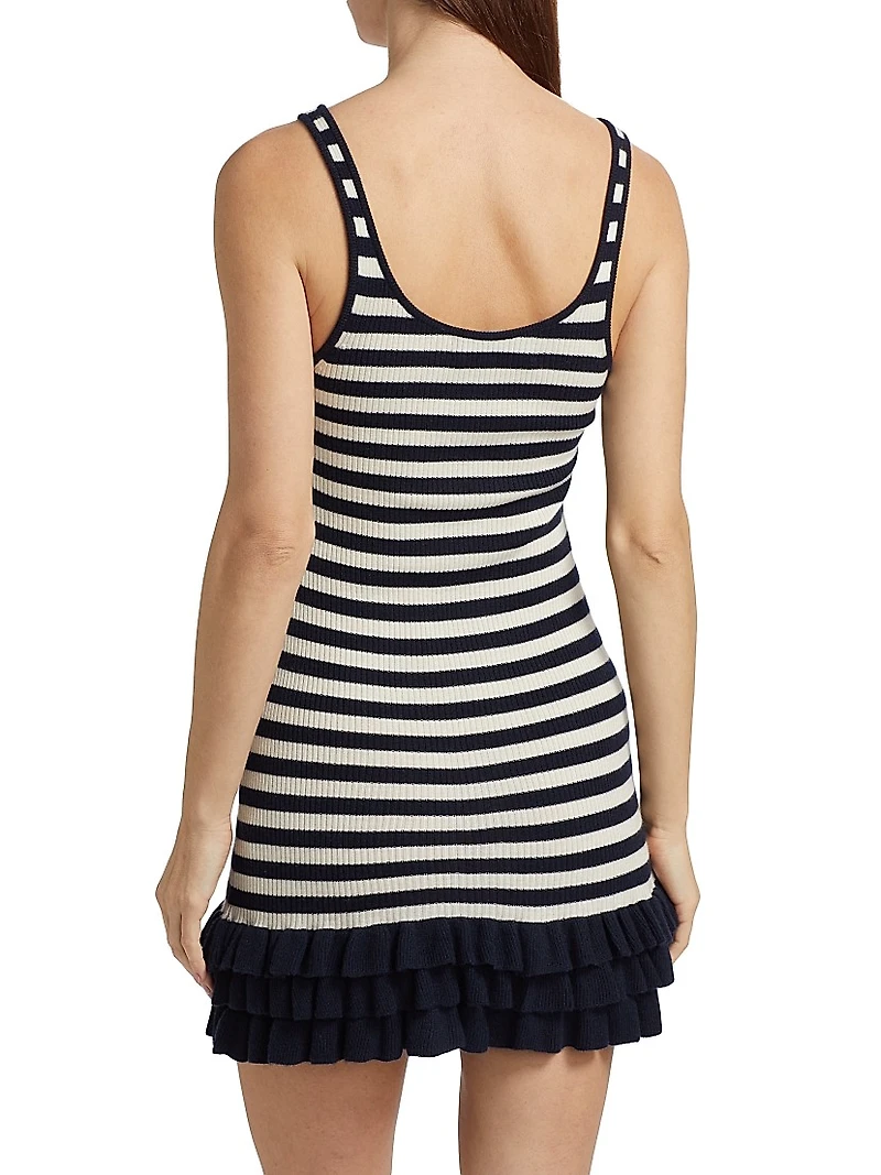 The Sutter Rib-Knit Tank Minidress