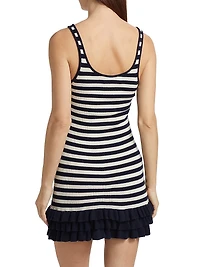 The Sutter Rib-Knit Tank Minidress