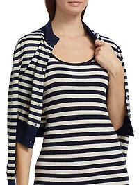 The Sutter Rib-Knit Tank Minidress