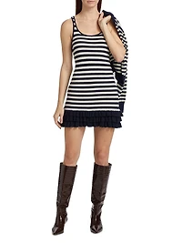 The Sutter Rib-Knit Tank Minidress
