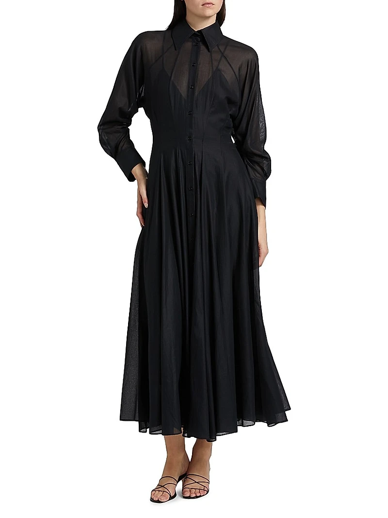 The Virginia Cotton Shirtdress