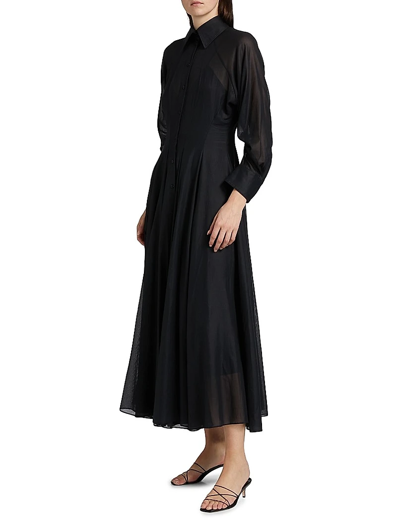 The Virginia Cotton Shirtdress