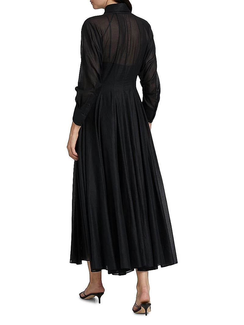 The Virginia Cotton Shirtdress