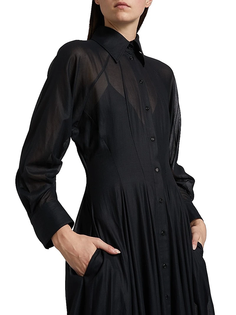 The Virginia Cotton Shirtdress